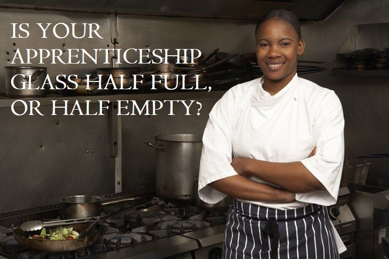 Is your Apprenticeship glass half full, or half empty? Blog banner image