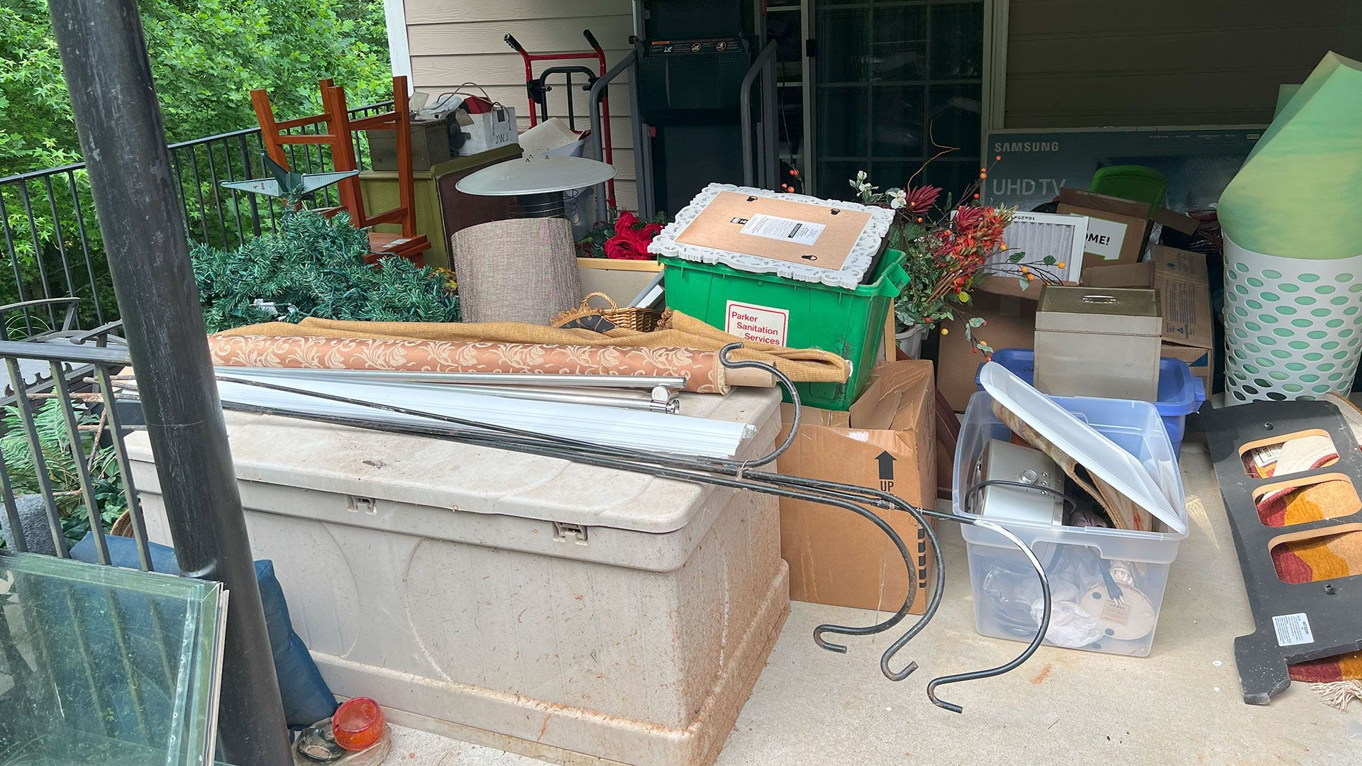 Before garage cleanout