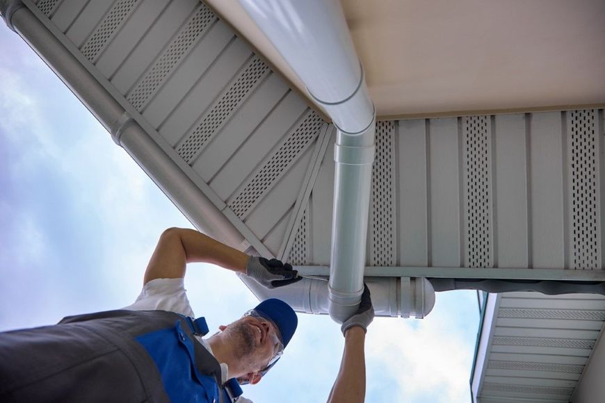 An image of gutter installation services in Elizabeth, NJ