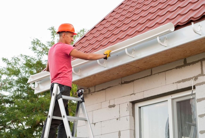 An image of gutter guard services in Elizabeth, NJ