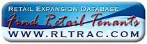 A logo for a retail expansion database called find retail tenants