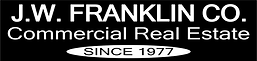 The logo for j.w. franklin co. commercial real estate since 1977