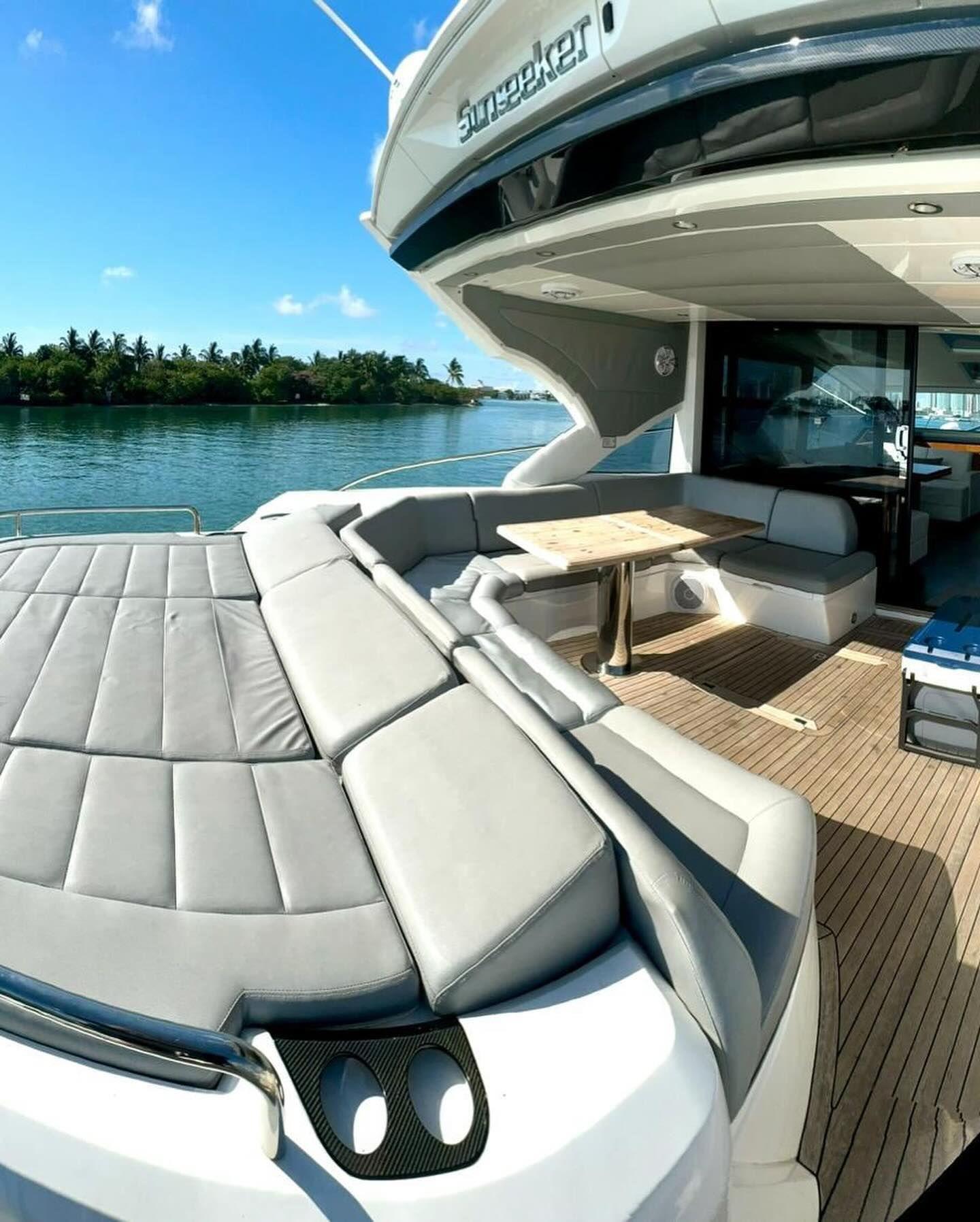 A boat with the word sanctuary on the side