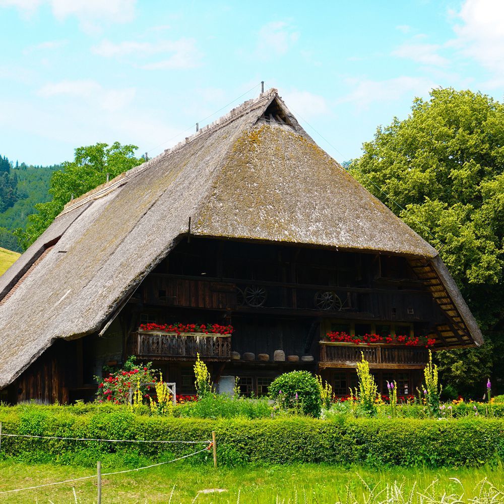 A Black Forest farmhouse located in Baden-Wurttenberg