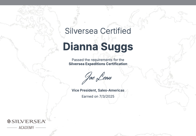 Silversea cruises Artic & Greenland / Antarctica / Galapagos Islands / The Kimberley