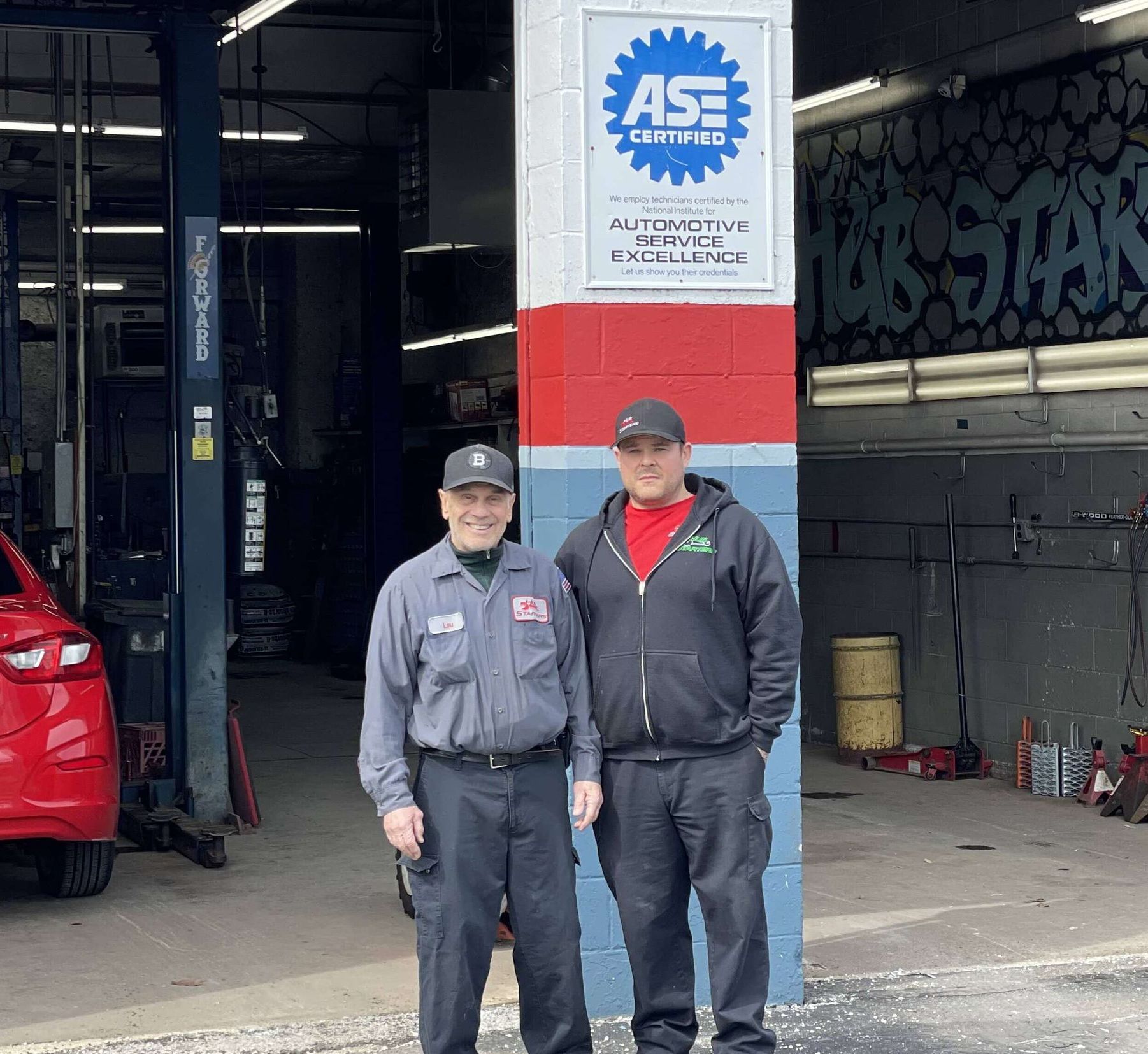 Frequently Asked Questions at Hub Starters Auto Repair answered by Lou and Brian