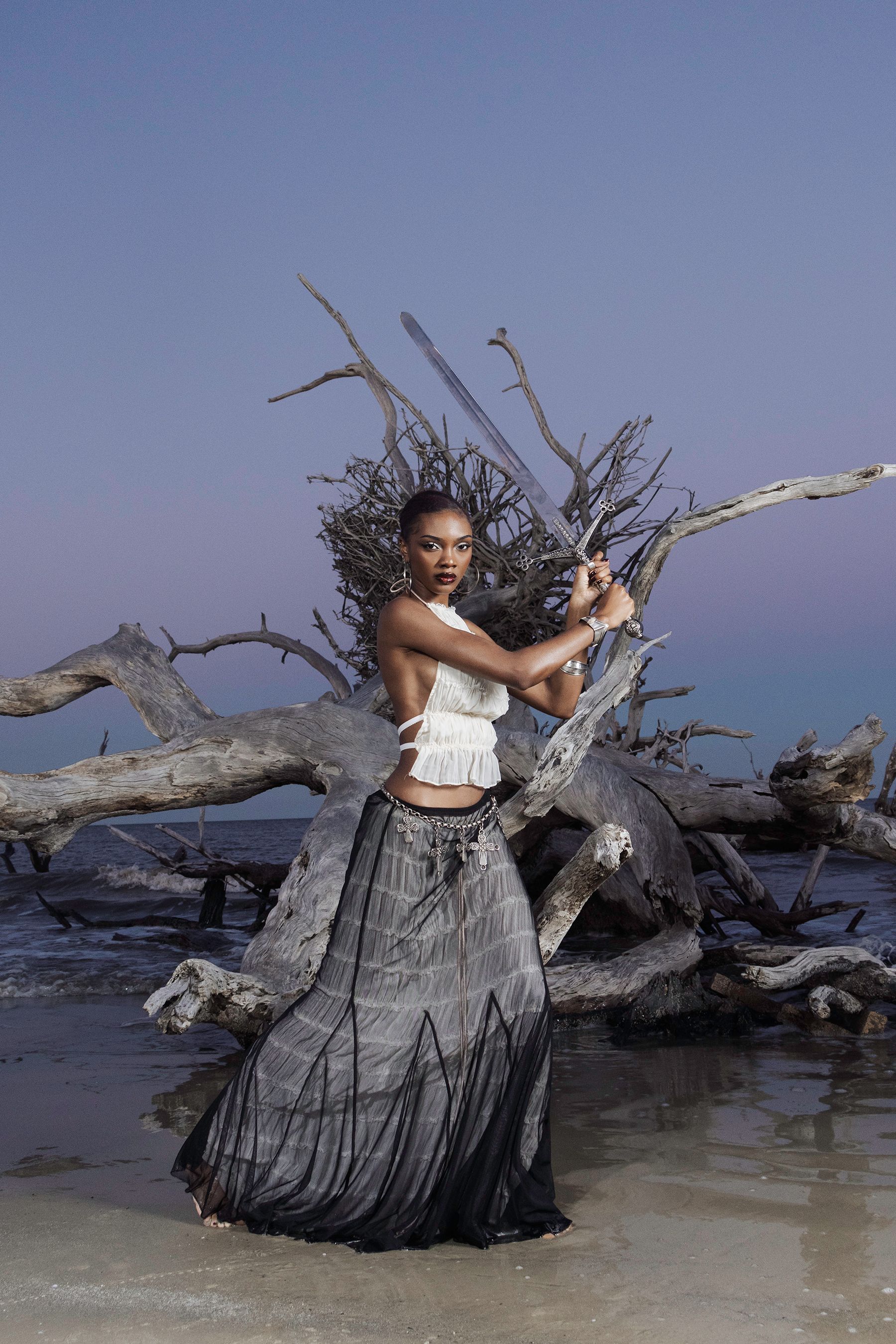 Jewelry collection shoot in collaboration with designer Evelyn Breece