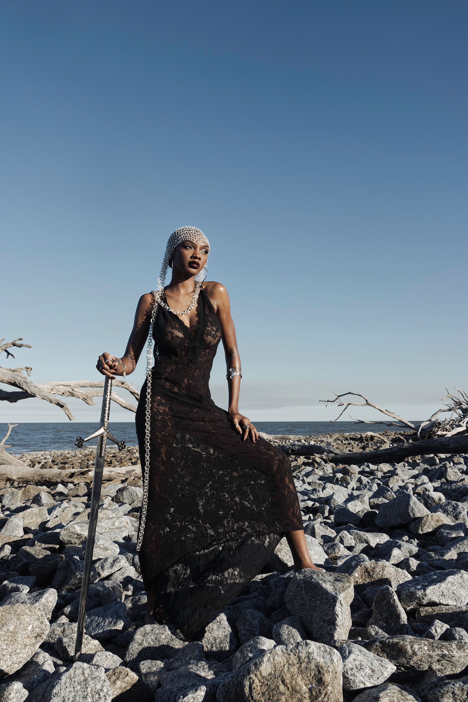 Jewelry collection shoot in collaboration with designer Evelyn Breece