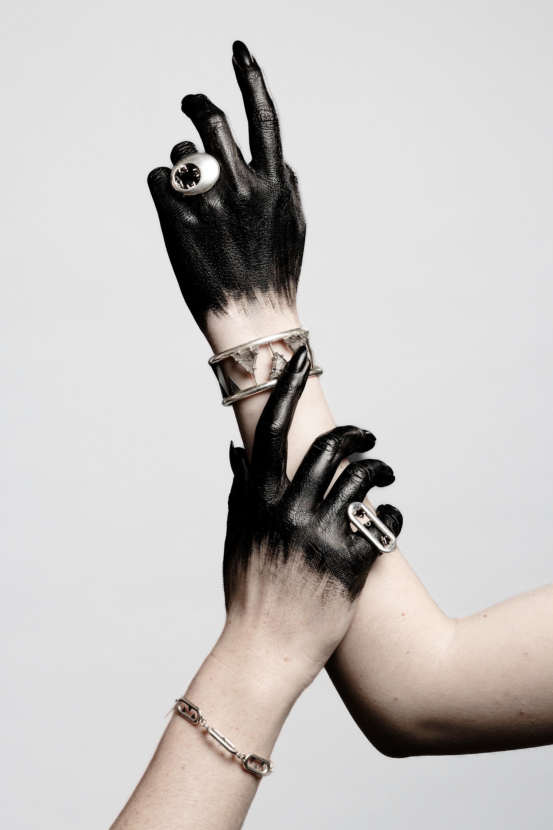 Jewelry collection shoot collaboration with Mo Calhoun 