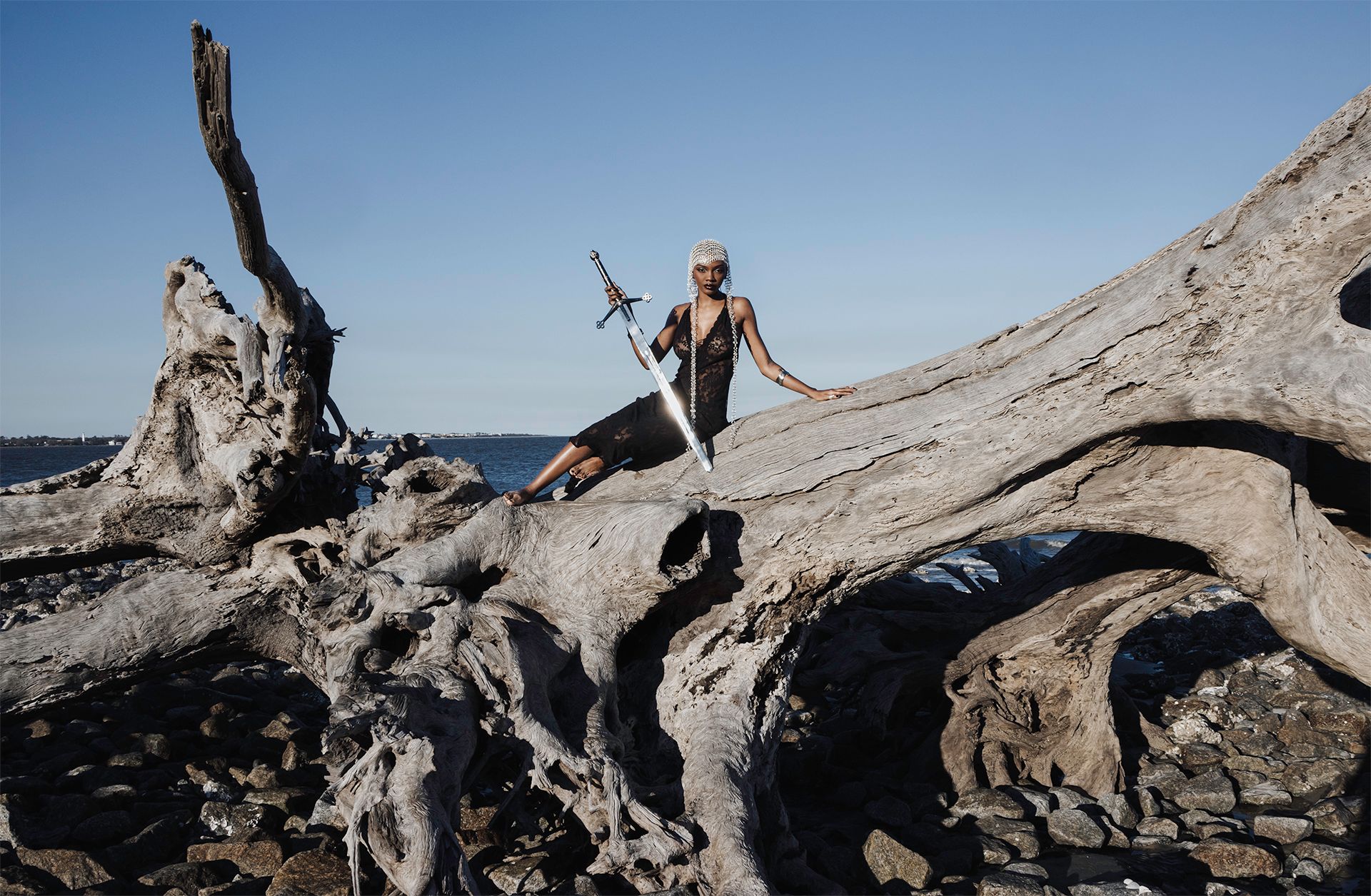  Jewelry collection shoot in collaboration with designer Evelyn Breece