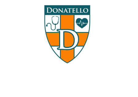 Donatello School of Nursing and Healthcare Logo