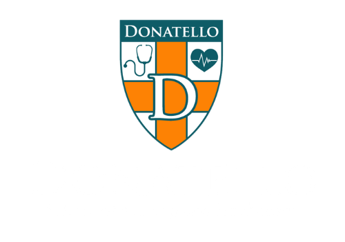 Donatello School of Nursing and Healthcare Logo