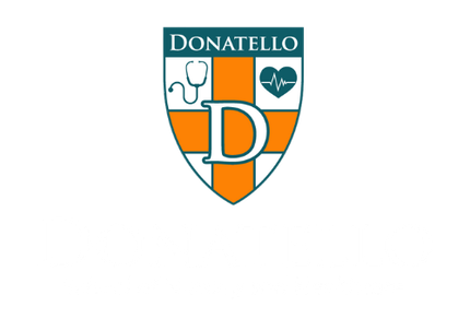 Donatello School of Nursing and Healthcare Logo