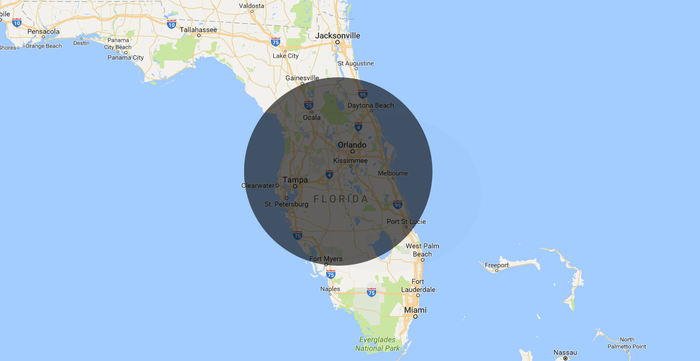 Map | Winter Haven, FL | Budget Roofing Service, Inc.