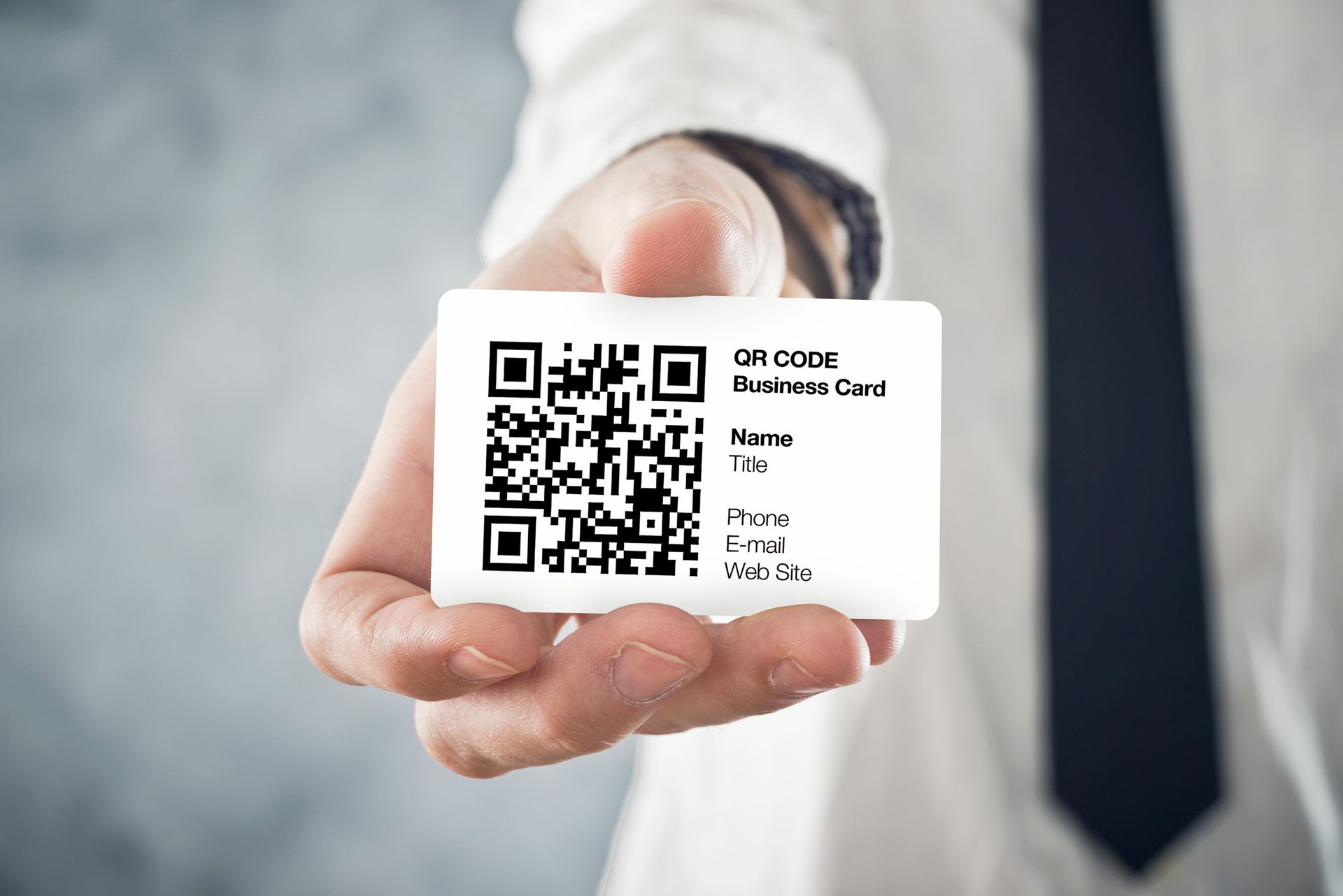 what QR code business card size fits you best