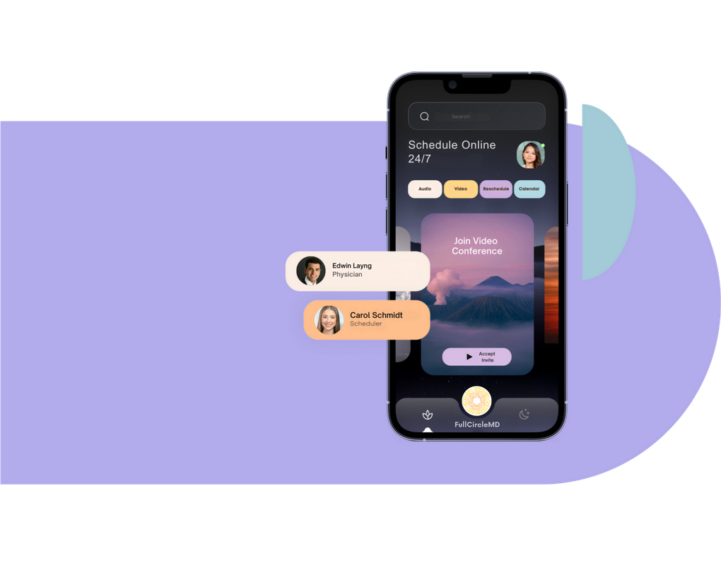 Our App with FullCircleMD