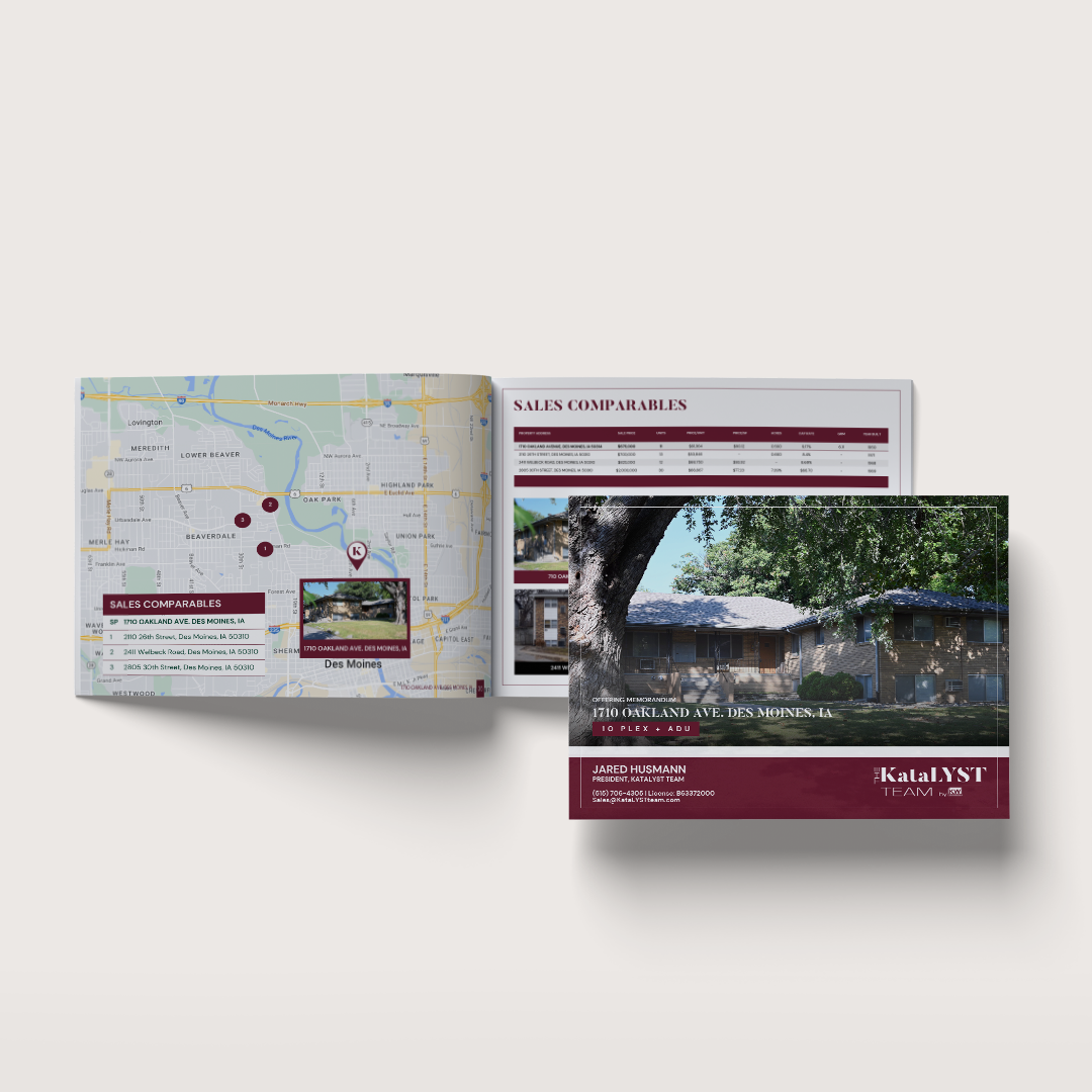 A book is open to a page with a picture of a house and a map.