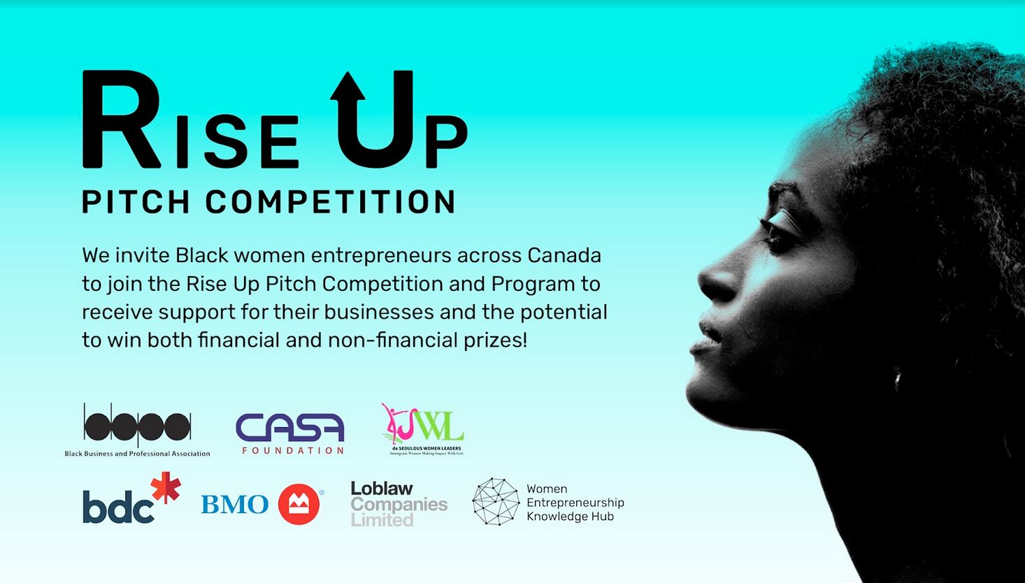 Canadian organizations launch Pitch Contest for Black Business Women : RiseUpPitch Competition