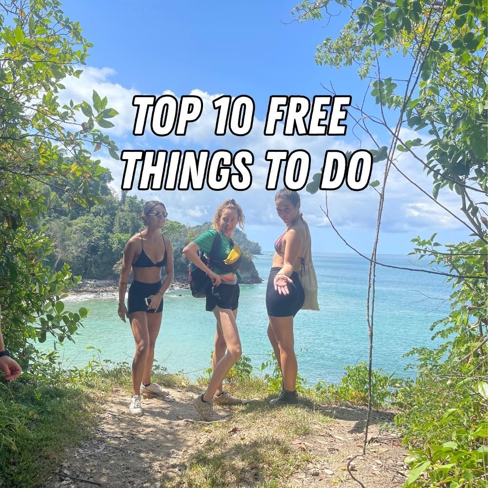 top 10 free things to do in manuel antonio