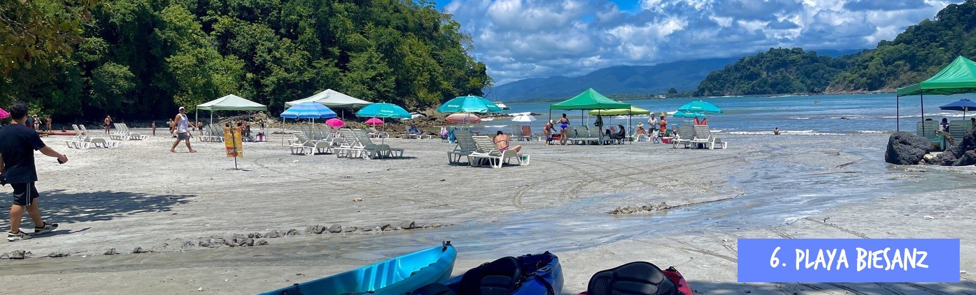 Playa Bisanz Manuel Antonio minutes from your hotel