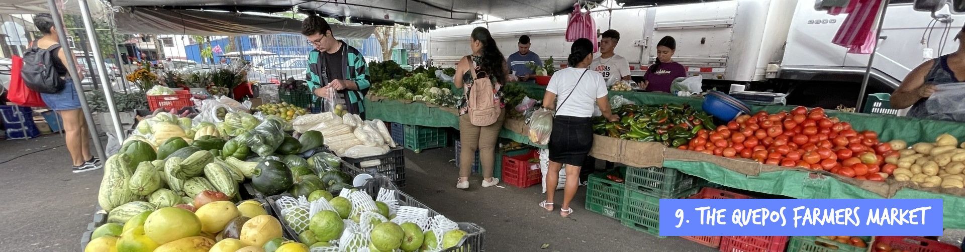 Quepos farmers market near your hotel in quepos
