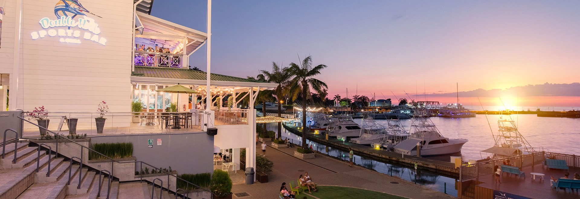 Sunset at Marina Pez Vela Quepos