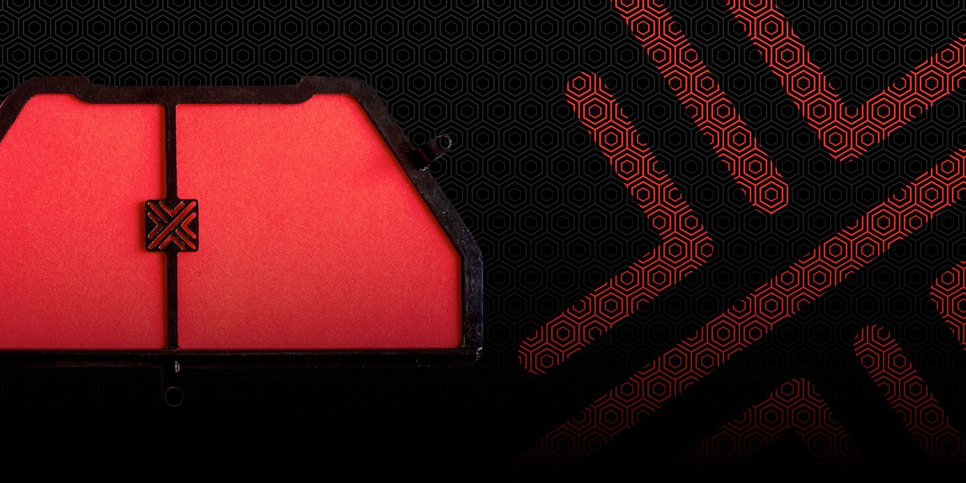 Pipercross motorcycle filter designed for optimal airflow