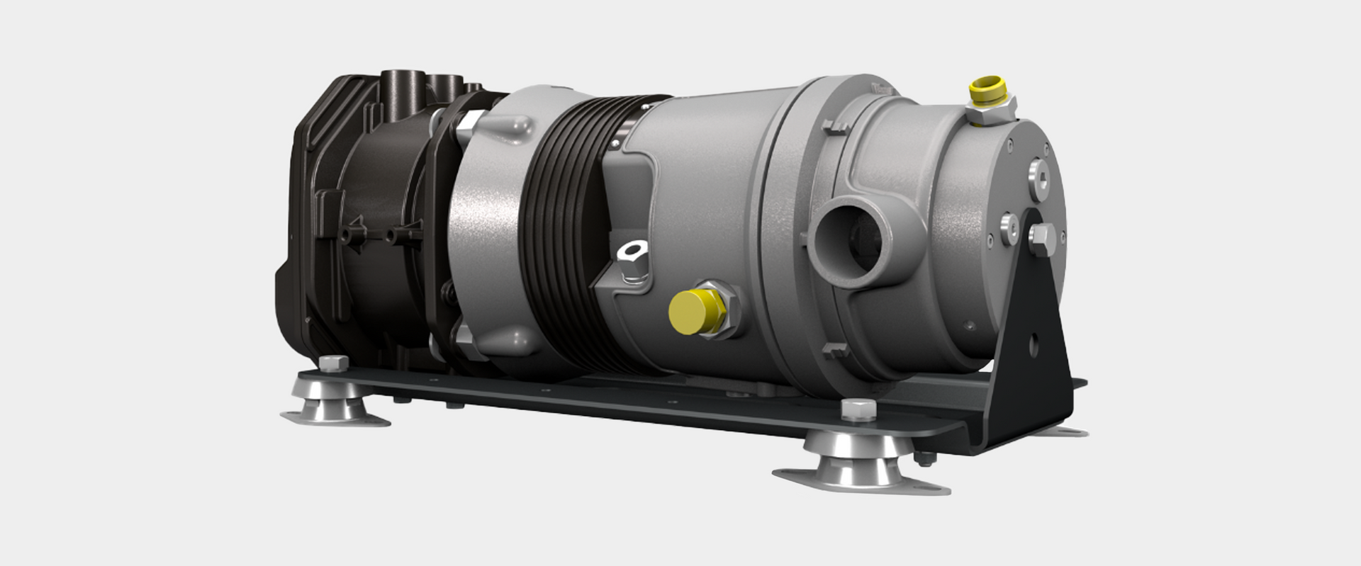 Gardner Denver's versatile electric compressors are for demanding air applications, such as trucks, buses, and metro systems.