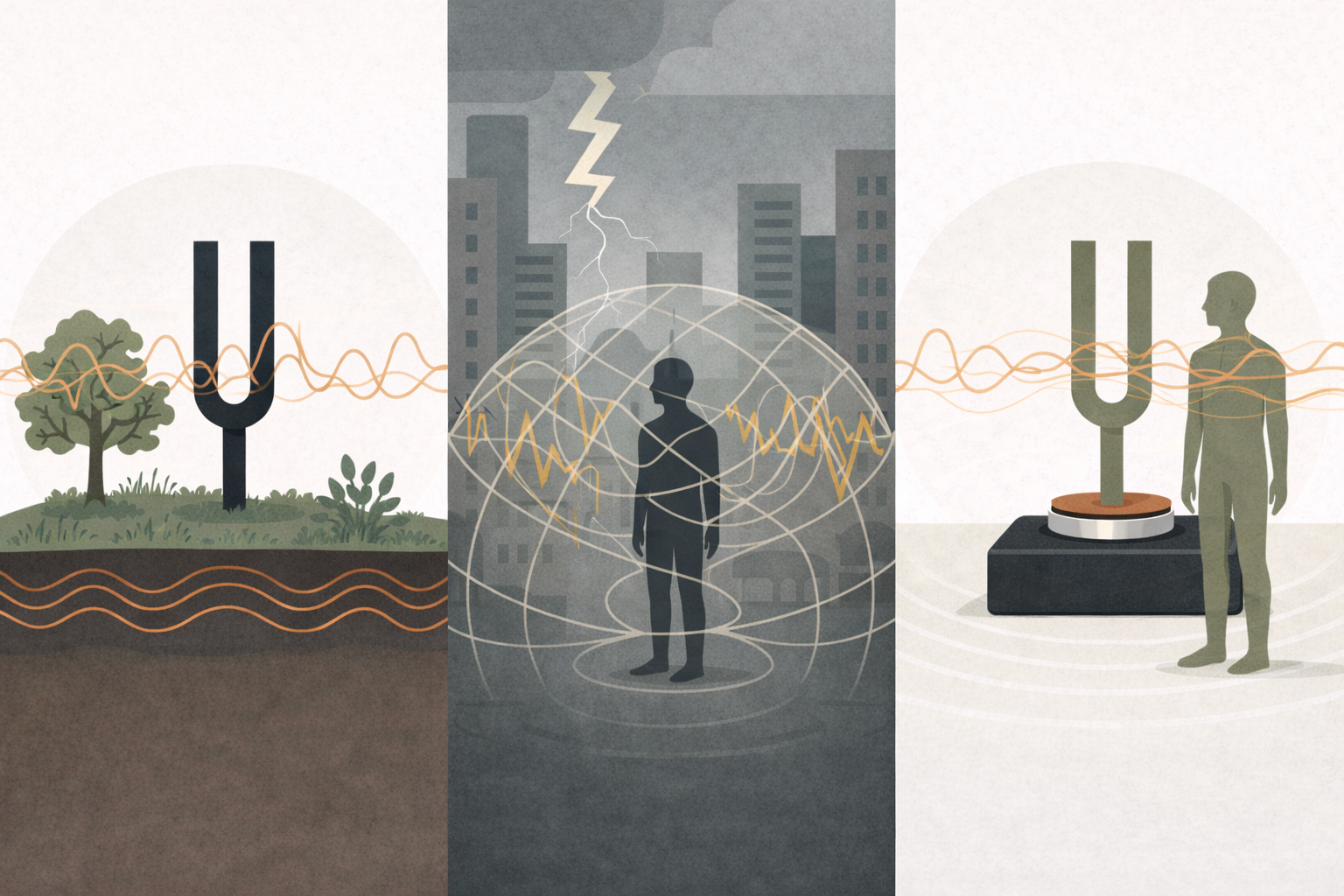 stemvork, faraday, resonantie