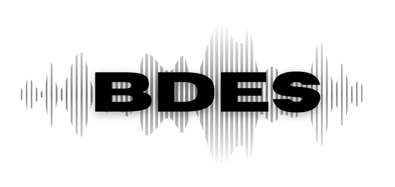 BDES logo white