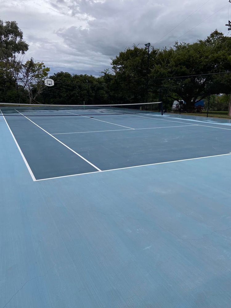 Outdoor Sports Court — High Pressure Cleaning Service In Tamworth, NSW