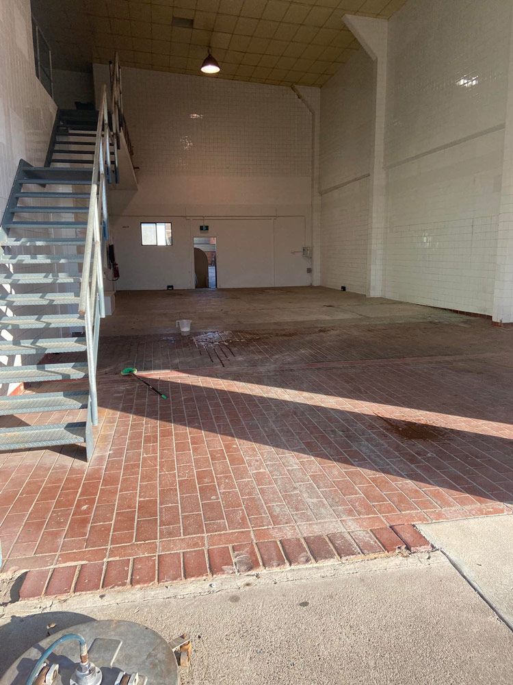 Before Cleaning The Area Using High Pressure Washer — High Pressure Cleaning Service In Tamworth, NSW