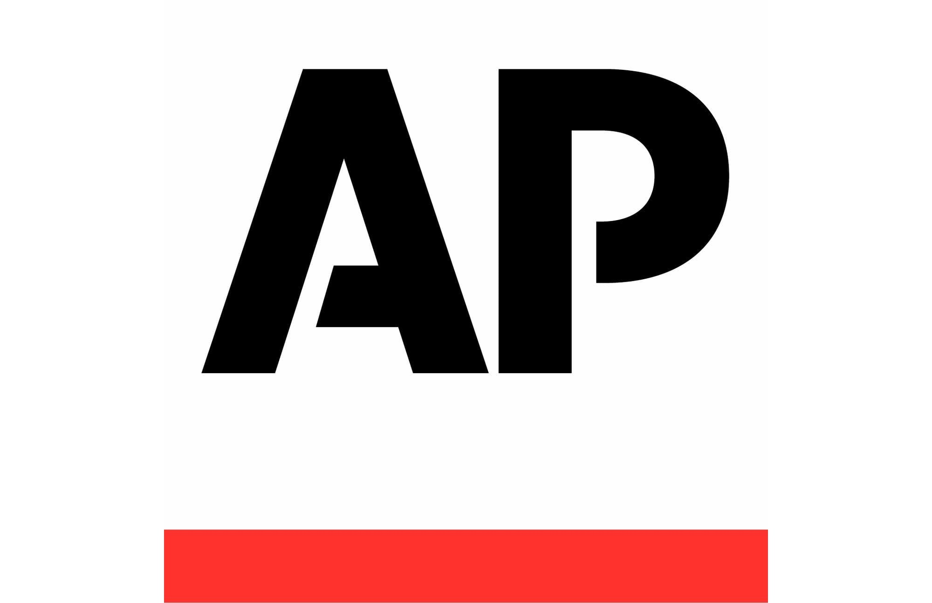 AP logo in black letters over a red bar.
