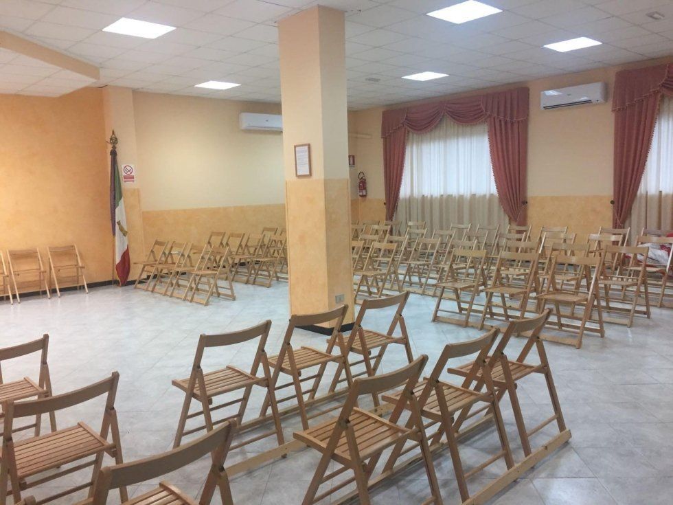 interni della casa funeraria