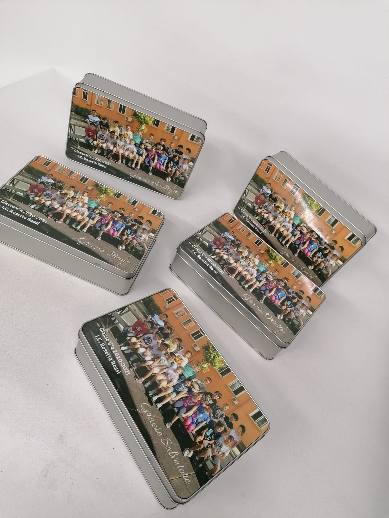 scatole in latta personalizzate