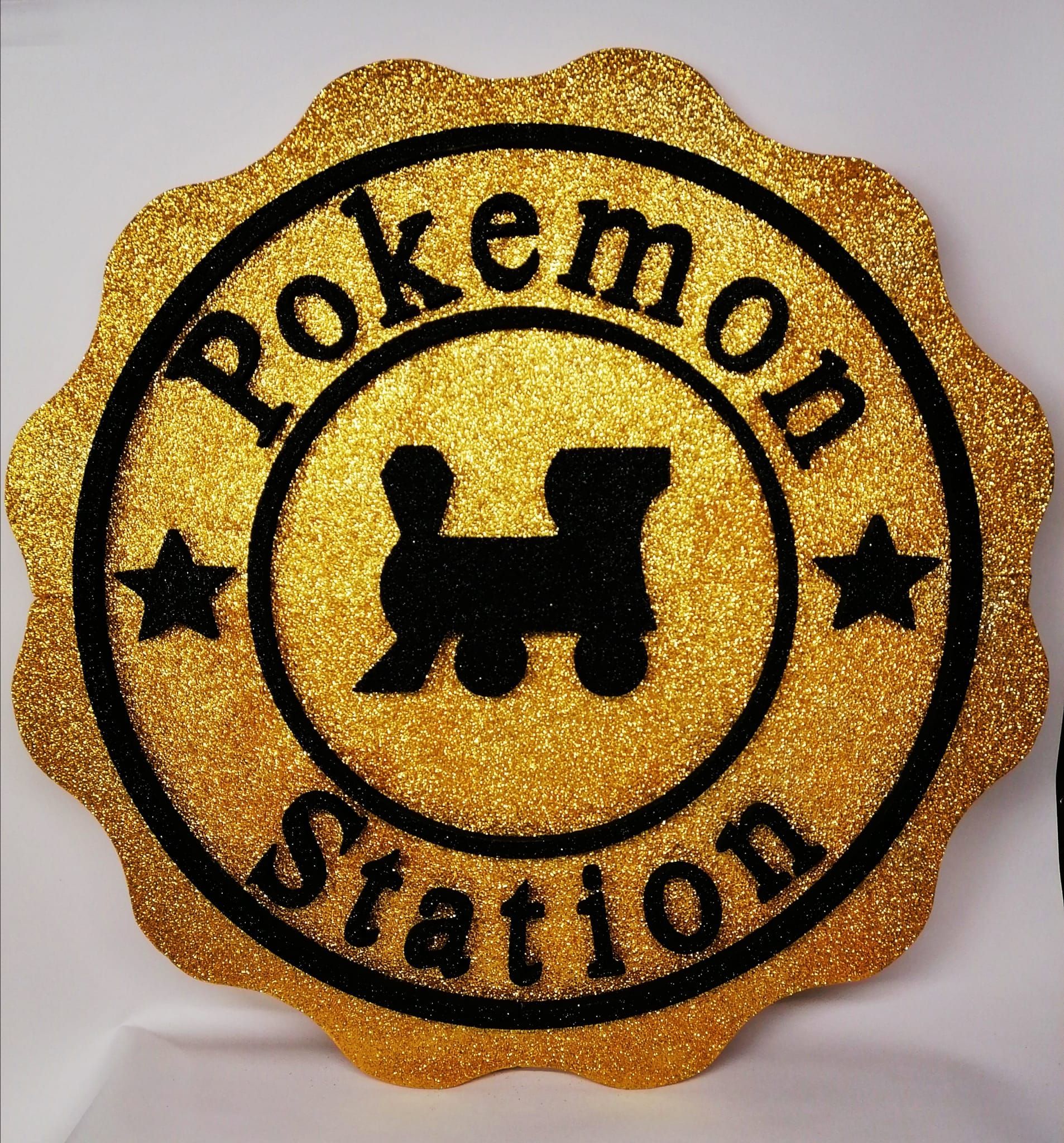 composizione in polistirolo pokemon