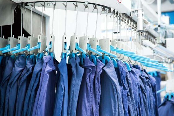clothes being left for drying