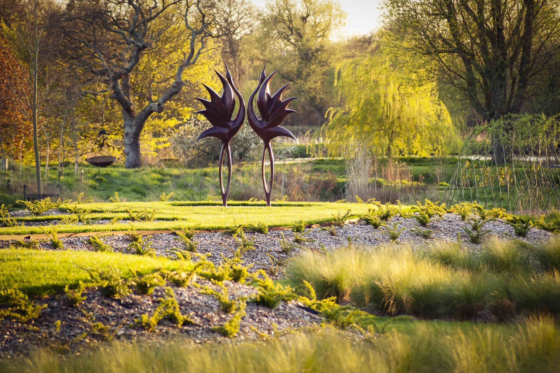 Sculpture by the Lakes