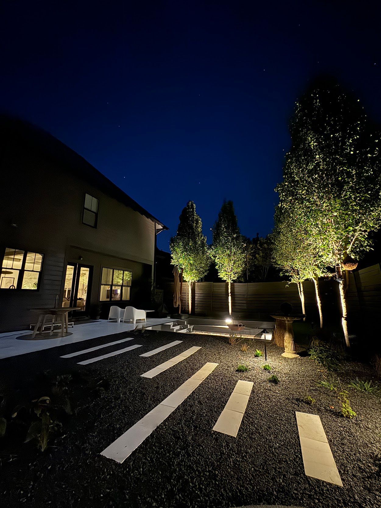 landscape lighting in Charlotte nc