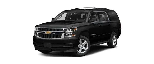 Black Chevrolet Tahoe SUV.