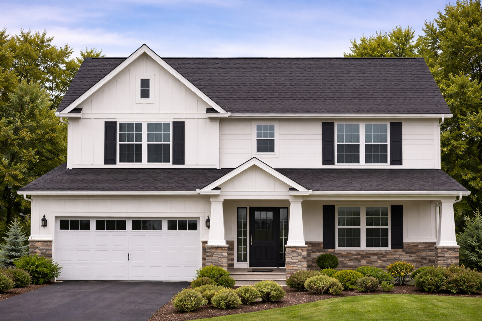 After – New Asphalt Roof