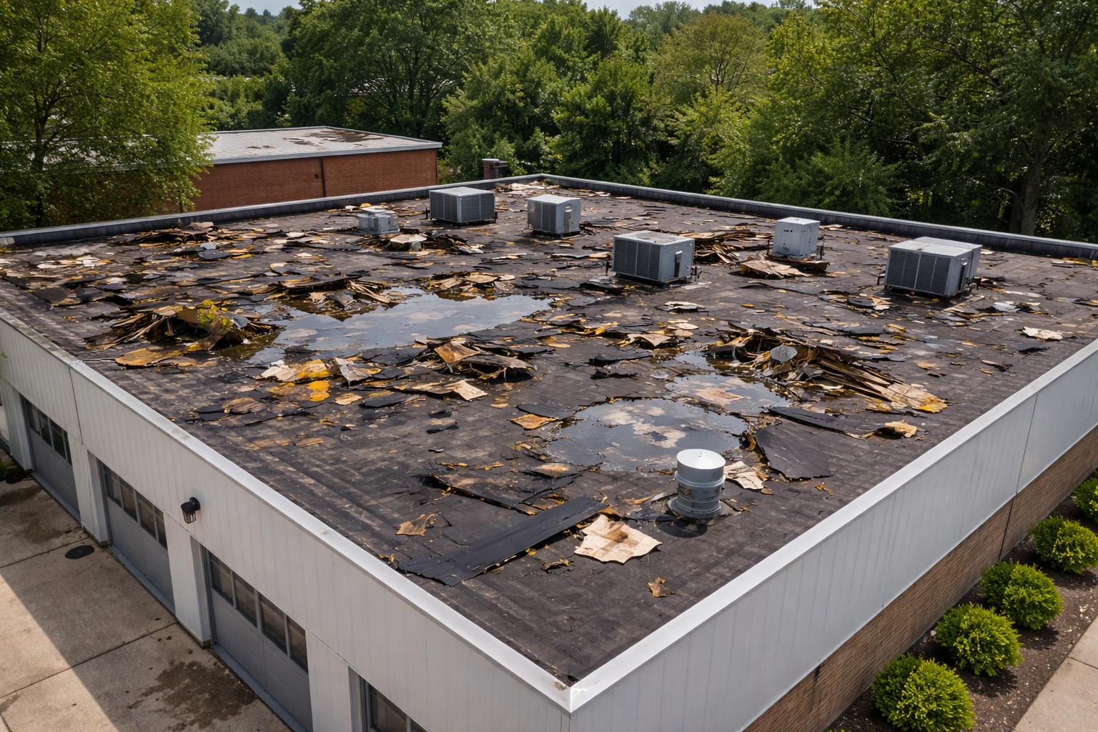 Before – Roof Replacement Project