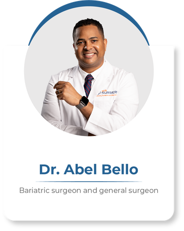 Dr. abel bello is a bariatric surgeon and general surgeon