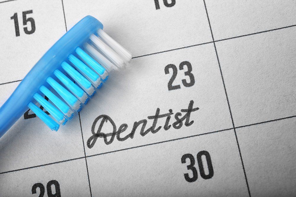 Dentist Appointment Marked on Calendar — Hunter Family Dentistry in Terrigal, NSW