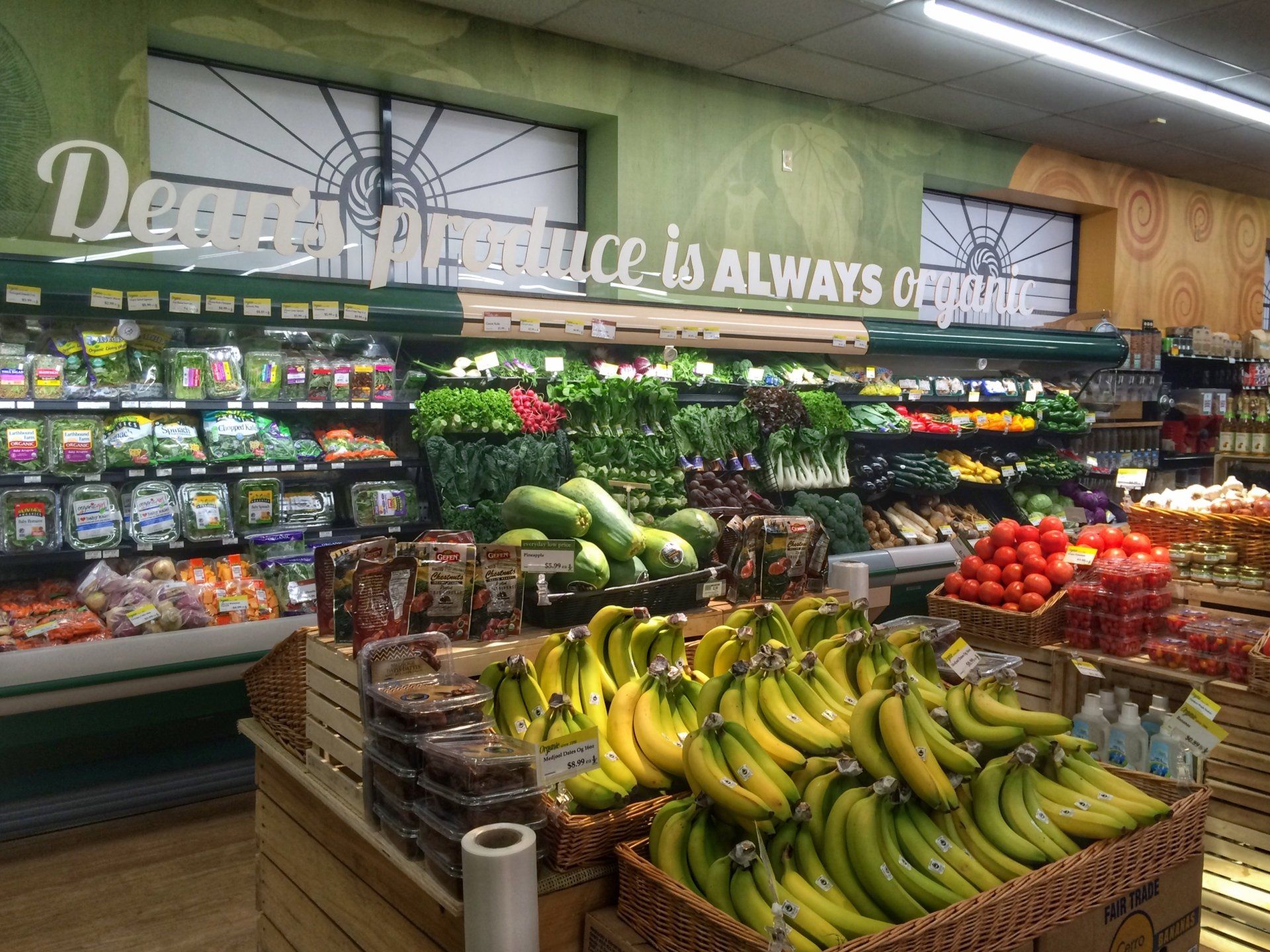 Deans Natural Markets - Produce Section
