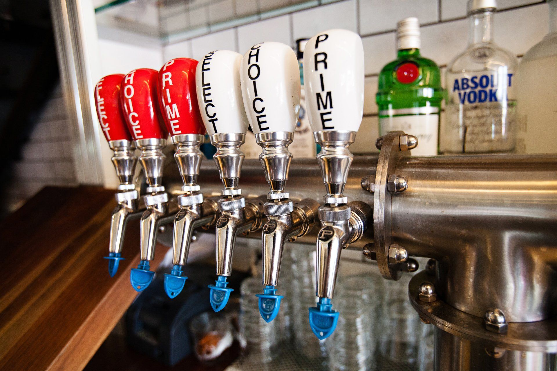 Butcher Bar - Beer Taps