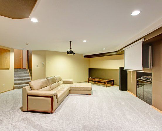 Basement ceiling — Residential ceiling installation in Toledo, OH