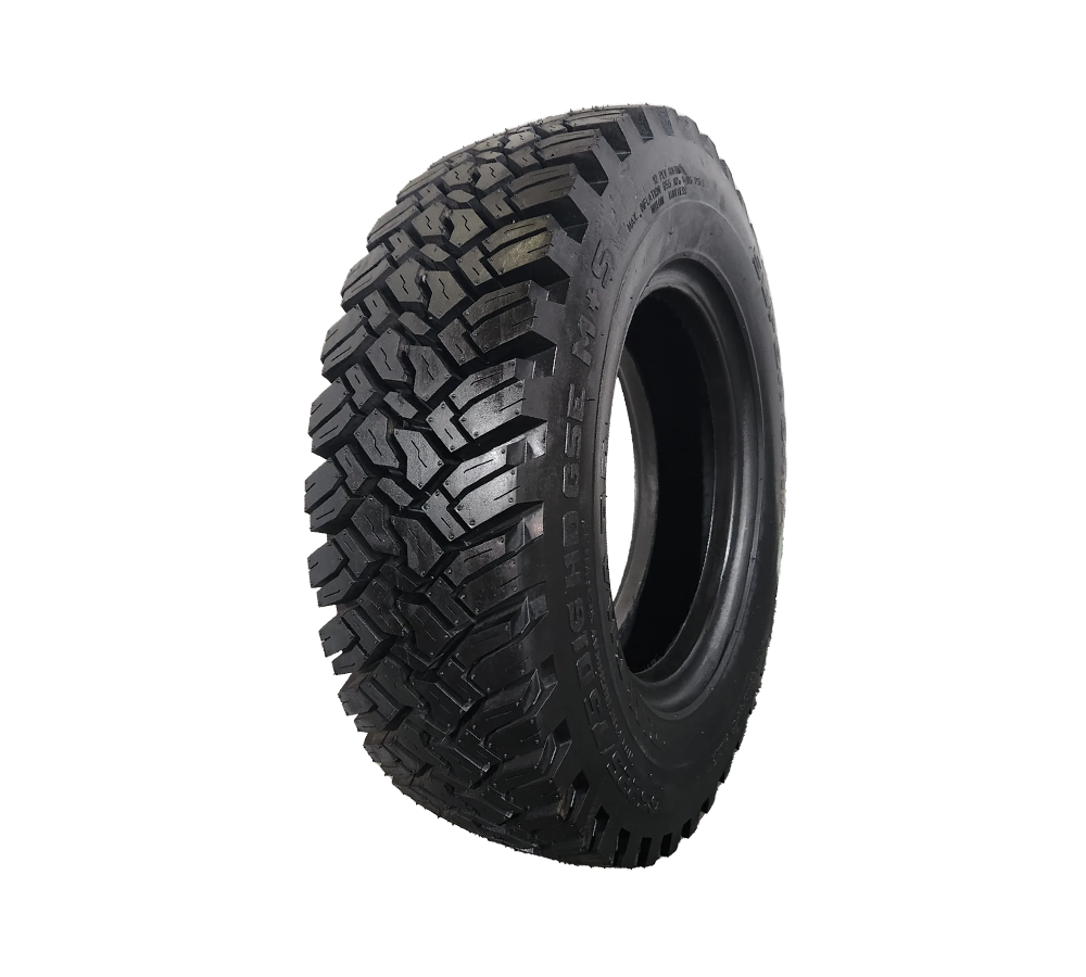 A close up of a gse tire on a white background