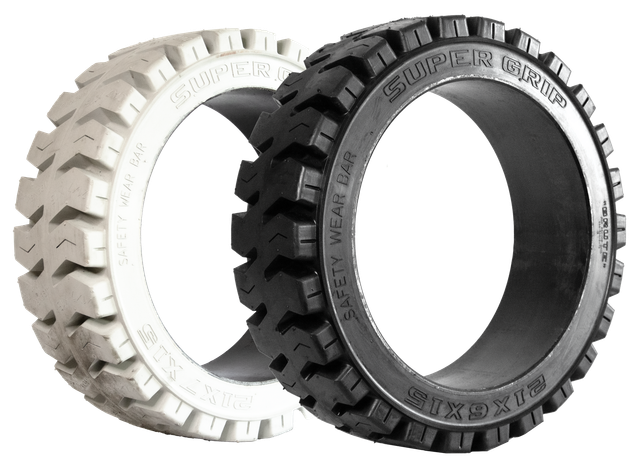 Traction Cushion Tires | Super Grip Tire Company