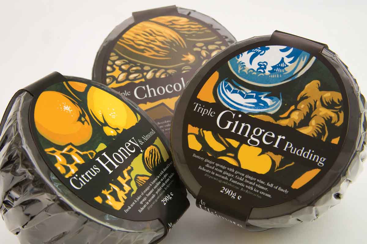 Ultimate Plum Pudding label designs